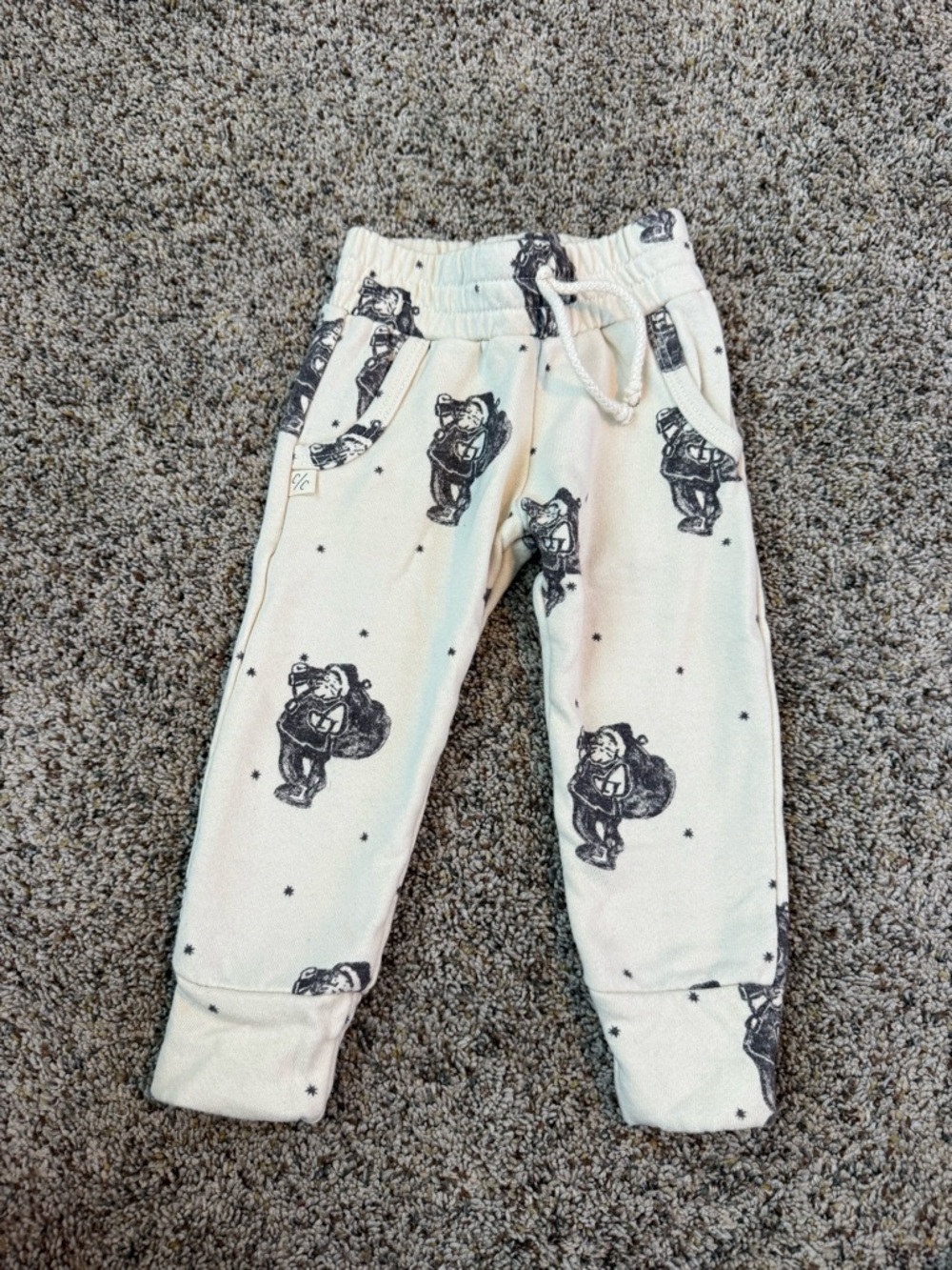 Childhoods Clothing Toddler Christmas Original Jogger Kris Kringle - Size 2T